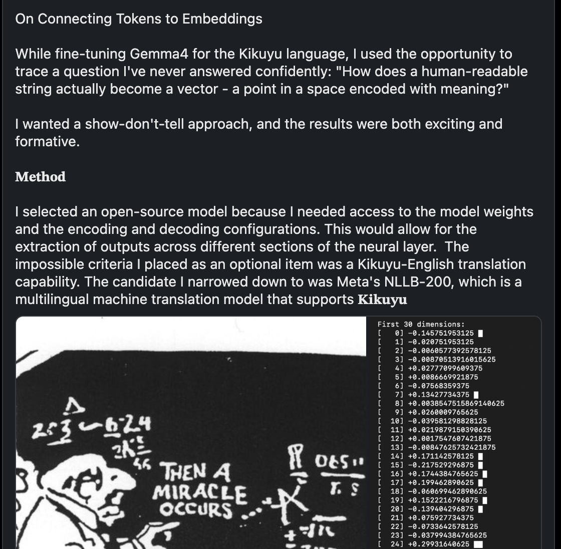 A LinkedIn Post